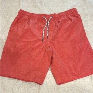 Men's Large W Depart West Walking Shorts Coral Great for beach